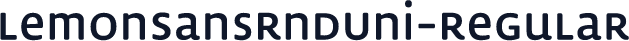 ☞LemonSansRndUni-Regular