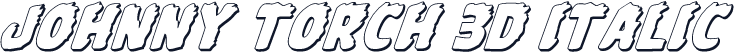 Johnny Torch 3D Italic