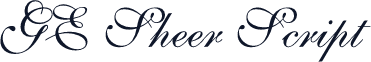 GE Sheer Script