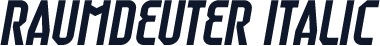 Raumdeuter Italic
