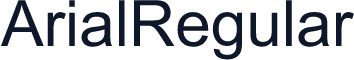 ArialRegular