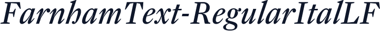 FarnhamText-RegularItalLF