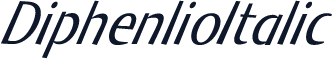 DiphenlioItalic