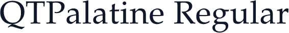 QTPalatine Regular