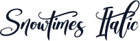 Snowtimes Italic