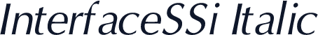 InterfaceSSi Italic