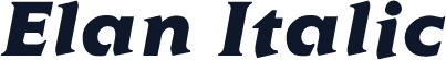 Elan Italic