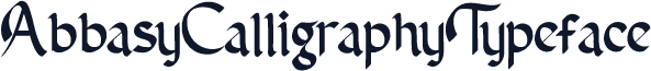 AbbasyCalligraphyTypeface