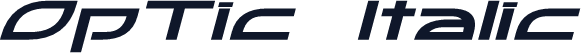 OpTic Italic