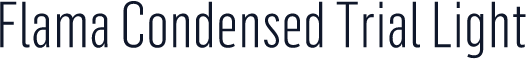 Flama Condensed Trial Light