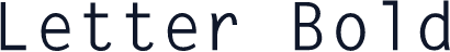 Letter Bold