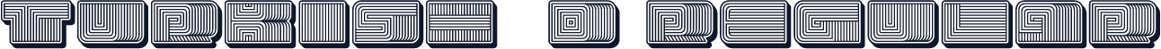 Turkish 3D Regular