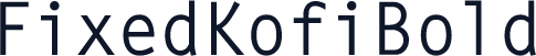 FixedKofiBold