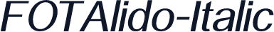 FOTAlido-Italic