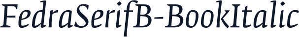 FedraSerifB-BookItalic