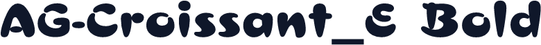 AG-Croissant_E Bold