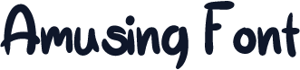 Amusing Font