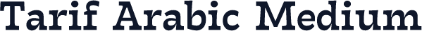 Tarif Arabic Medium