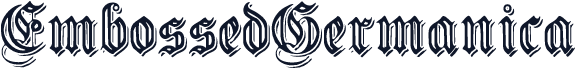 EmbossedGermanica