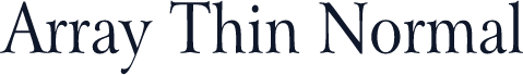 Array Thin Normal