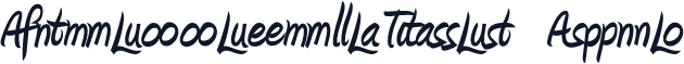 AmienneLigatures-Bold