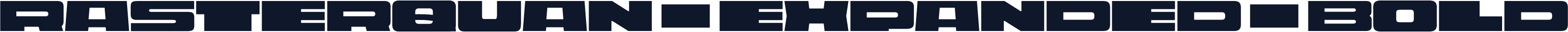 Rasterquan Expanded Bold