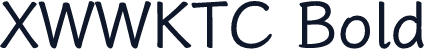 XWWKTC Bold