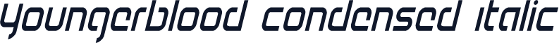Youngerblood Condensed Italic