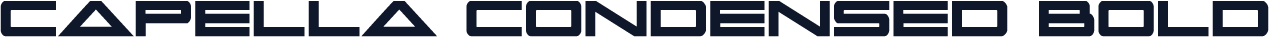 Capella Condensed Bold