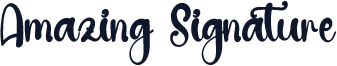 Amazing Signature