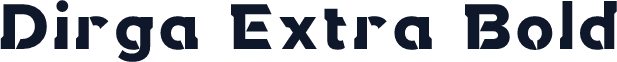 Dirga Extra Bold
