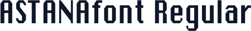 ASTANAfont Regular