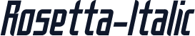 Rosetta-Italic