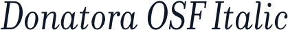 Donatora OSF Italic