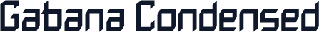Gabana Condensed