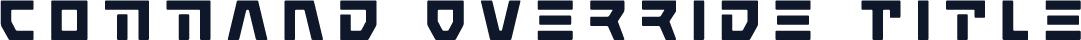 Command Override Title
