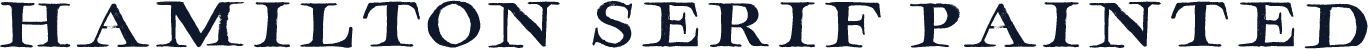 Hamilton Serif Painted
