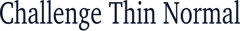 Challenge Thin Normal