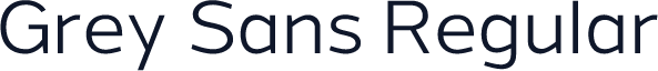 Grey Sans Regular