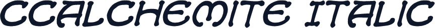 CCAlchemite Italic