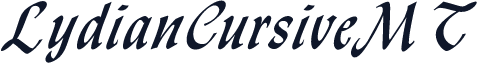 LydianCursiveMT