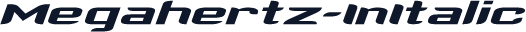 Megahertz-InItalic