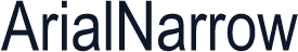 ArialNarrow