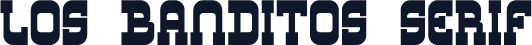 Los Banditos Serif