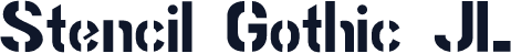 Stencil Gothic JL