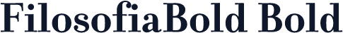 FilosofiaBold Bold