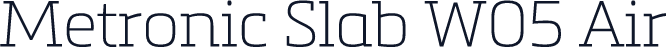 Metronic Slab W05 Air