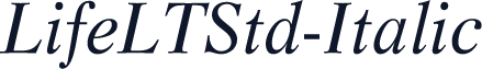 LifeLTStd-Italic