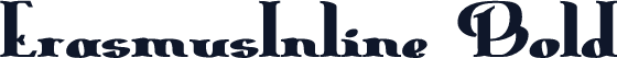 ErasmusInline Bold