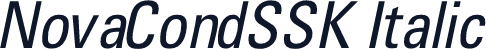 NovaCondSSK Italic